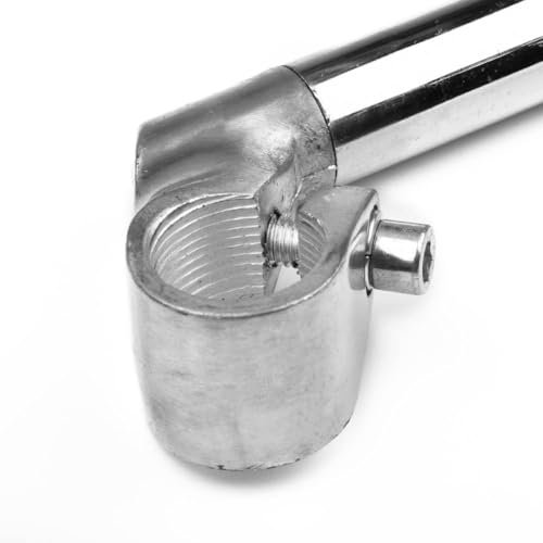 Fahrradvorbau, 22,2 mm, Aluminiumlegierung, Chrom-Lenkervorbau, Einfach zu installierender Premium-Lenkervorbau