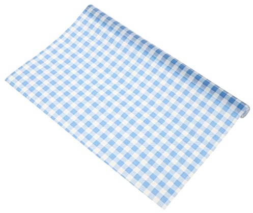 HOUDERCO Beeswax Food Wrap Roll Set Blue Checkered Non-stick Wrap Paper for Sandwiches and Baked Goods Fresh Keeping Paper for Kitchen Essentials