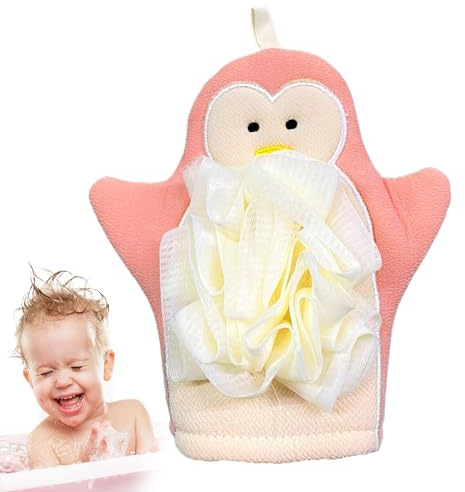 Guante de exfoliante corporal, Mitt de matorral Guantes de lavado de | Toalla de espuma elástica, ducha de ducha amigable para la piel para , limpia tu piel