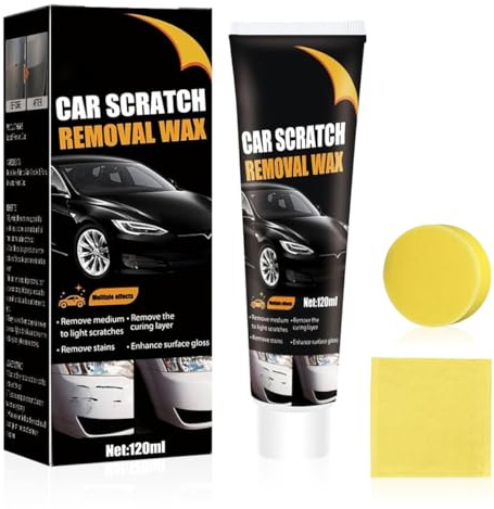 MILEBAS Scratch Remover for Vehicles, 2025 Upgrade Car Scratch Remover Kit with Wipe Sponge, Car Polishing Wax Scratch Remover for Deep Scratches