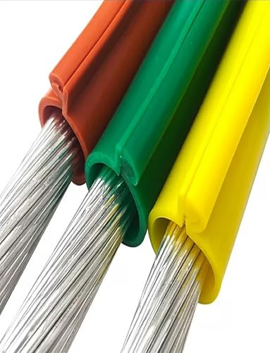 Copertura isolante per cavi ad alta tensione (10 kV - 35 kV) e protezione di linea a scatto in gomma siliconica per conduttori aerei nudi(Red,10KV ID 4.2cm)