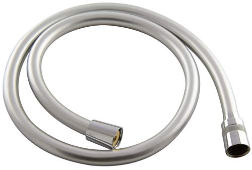 PaulGurkes Brauseschlauch Drehkonus 100cm Duschschlauch silber Kunststoff 1m chromeline silver