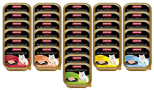 animonda vom Feinsten Adult Katzenfutter, Nassfutter für ausgewachsene Katzen, Milde Vielfalt, 32 x 100g