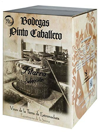 Vino de Pitarra Roble en Bag in Box de 15 Litros. de tierra de Bodegas Pinto Caballero, para comidas con grifo incluido para suministrar comodamente