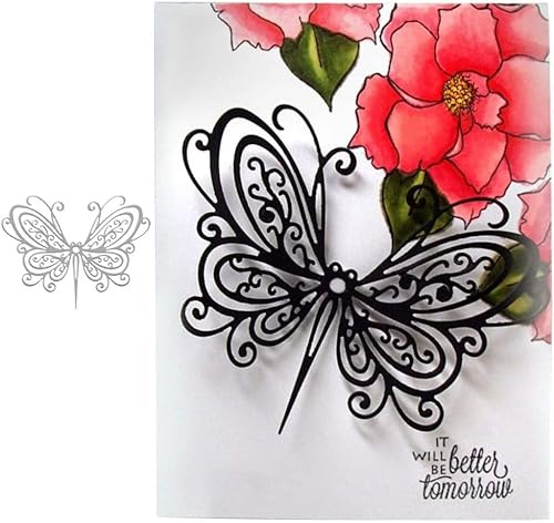 Butterfly Cutting Dies for Card Making，Cutting Dies Cut Stencils for DIY Scrapbooking Photo Album Decorative Embossing Paper Dies Scrapbooking/Embossing/Photo Album Decor/DIY Craft