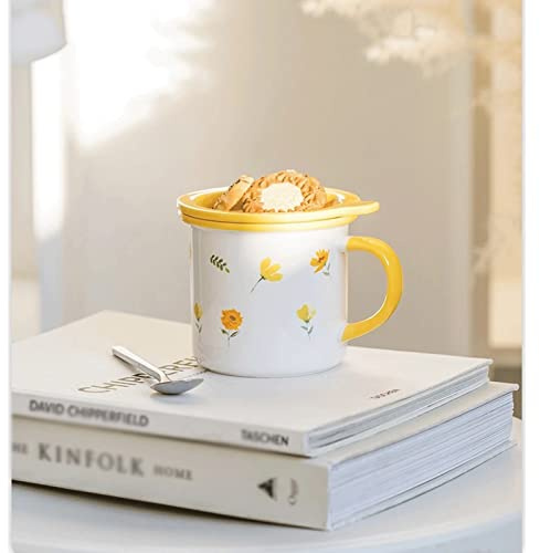 FIONEL Taza de café Taza Linda Taza de café de cerámica con Taza de café Taza de café Taza de café, Taza de té/café/Leche Taza de té Leche Taza