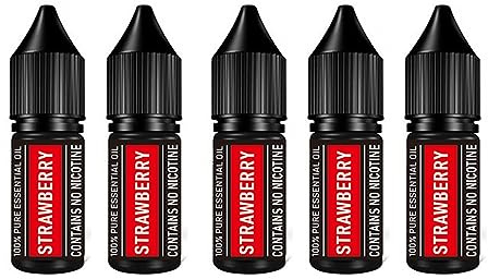 Ddasam Accessories-fraise 5pcs,Fumoir a froid,kit de Fumeur de Cocktail,Machine à bulles à cocktail, portable infusion de fumée fraîche pour, Pistolet à Bulles fumé pour Aliments de Cuisine