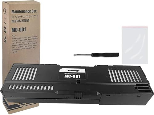 Kompatibel MC-G01 Resttintentank MC G01 Wartungsbox Ersatz für Canon MAXIFY GX6010 GX7010 GX6020 GX7020 GX6030 GX7030 GX6040 GX7040 GX6050 GX7050 GX6060 GX7060 GX6070