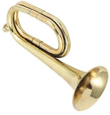 SHOWERORO Tromba per Principianti in Lega di Rame Oro Leggera Facile da Suonare Finitura per Studenti e Principianti Strumento Musicale a Fiato