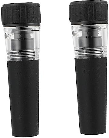 GRADENEVE 2pezzi Per Vino Sottovuoto Multifunzionale Facile Da Pulire e Manutenere Per Vino Birra e Bevande Per Casa e Bar