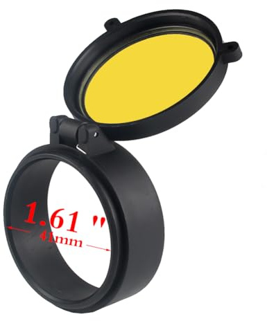Schutzkappe für Zielfernrohr, 30–69 mm durchscheinende Schutzhülle für optische Linsen, Zielfernrohrabdeckung, Okularschutz für Airsoft-Gewehrkaliber