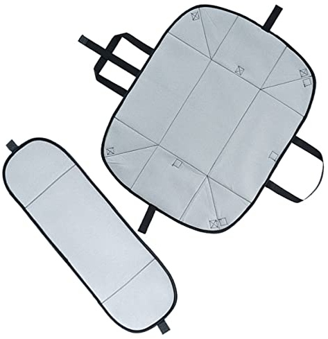 PRETYZOOM 1set Household Portable Ironing Mat Heat-Insulating Ironing Blanket for Desktop Use for Travel and Home