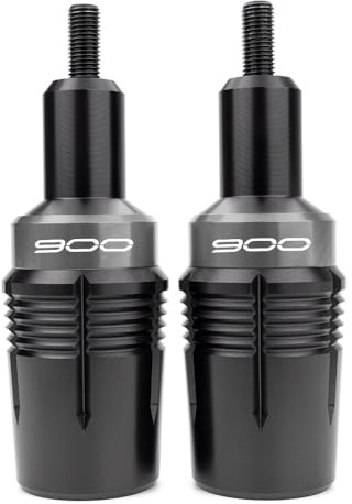 LLIDFONK Für Kawasaki Z900 Z900RS Z900SE Z 900 RS 2017-2024 2025 Motorrad Zubehör Rahmen Schieber Absturz Ramm Schutz Z900 sturzpads (Grau)