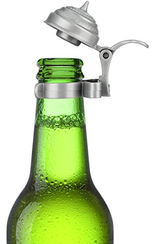 Barbuzzo Bierflaschen - Deckel 4er Set für Party und Feiern im Freien