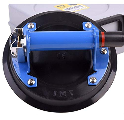 IMT 8 Glass Suction Cup with Metal Handle, Heavy Duty Vacuum Suction Cup Glass Lifter, Granite/Glass/Tiles Lifting Window Replacement, 240lbs Load Capacity with Carrying Case
