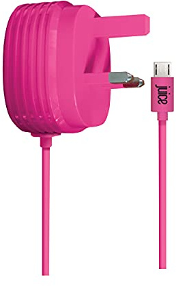 JUICE Coppafeel! Micro USB Mains Charger for use with compatible Blackberry, Samsung & HTC Mobiles, 1 Amp