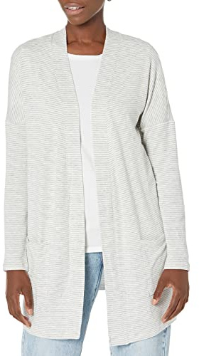 Amazon Essentials Damen Ultraleichter Relaxed Fit-Cardigan mit offener Vorderseite