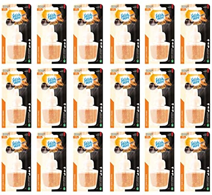 Fresh & More Nachfüllflakons für Duftstecker (18er Pack) Anti-Tabak & Orange, 19ml