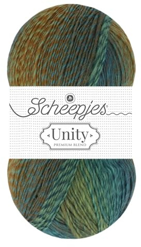Scheepjes Unity 100g - 980 Jessica Superwash Merino und Polyamid Garn