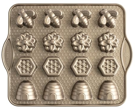 Nordic Ware 94777 Busy Bee - Sartén para caramelos de 1.75 tazas