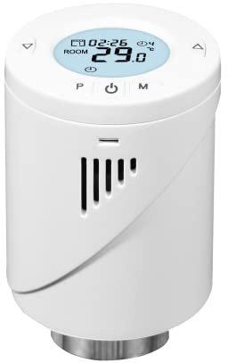 Volt Polska COMFORT HT-10R (Funk) Thermostatkopf Weiß 7-Tage-Programmierung PID-Kontrolle Funk Thermostat