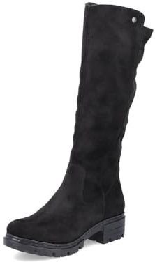 Rieker Damen Winterstiefel 76890, Frauen Stiefel,Outdoorschuhe,warm,gefüttert,Boots,Winterschuhe,uebergangsstiefel,schwarz (00),39 EU / 6 UK