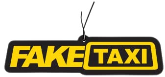 2 x Fake Taxi Auto Duftspender lustig Auto Duftspender Tuning Lufterfrischer