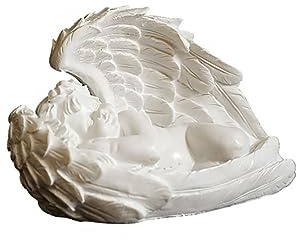 Ängelskulptur romerska dekorativa kolumner rekvisita skytte trädgård förtjusande musik minnesmärke grekisk staty hartsfigur skulptur hantverk prydnad samlarfigurer hem vardagsrum dekoration