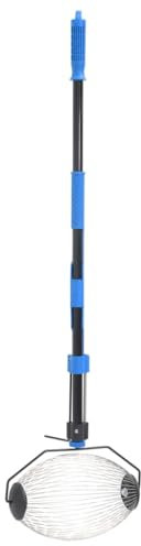 BaraSh Rollsammler Blau 127 cm Stahl Pekannusserntemaschine Garten Rollende Nusserntemaschine Outdoor Tools Sammler