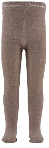 Sterntaler Strumpfhose Uni Collants unis, mélange marron, N/A