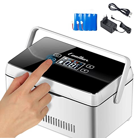 Borsa Termica per Insulina Frigorifero per insulina Contenitore per frigorifero per insulina Custodia da viaggio per insulina Frigoriferi Frigorifero 2-8 ℃ Custodia di refrigerazione per aut