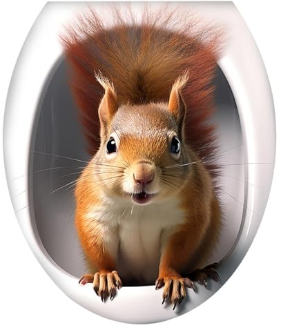 Toilettenaufkleber, Deko Aufkleber WC Deckel, Animals Wall Stickers, Selbstklebende Aufkleber Für Toiletten, Multifunctional Toilet Stickers, Household Decorations Für Badezimmer Und Küchen