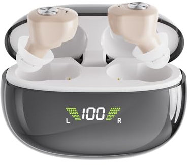 JD Health Tech | Invisible Mini Digital Hearing Amplifier Sound Aid Voice Enhancer Rechargeable (Clarity 16)