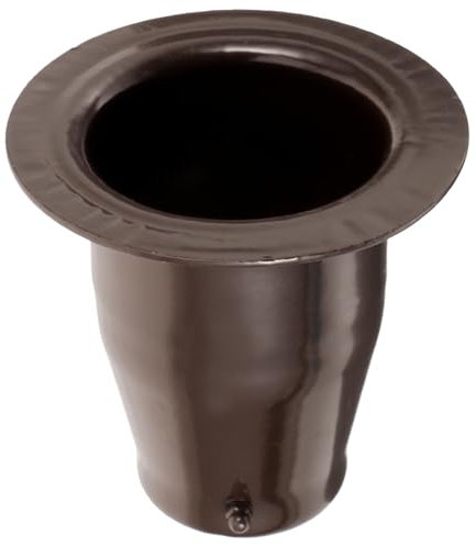 YARNOW Adaptateur De Chaîne De Pluie Métal pour Gouttière Collecteur De Pluie Accessoire De Drainage Décoratif