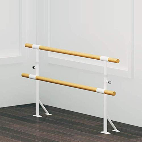 UQACHG Feste Ballettstange, Tanzstange, Verstellbare Stretchstange Zum Trainieren Von Fitnessübungen Für Kinder Und Erwachsene, Tanzen Zu Hause Oder Im Studio,Double Layer-1M