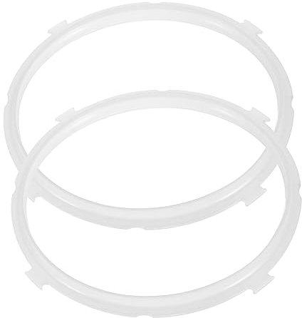 VINTORKY 2pcs Pressure Cooker Accessories Seal Ring Stretchy Silicone Sealing Gasket for Cooker Supplies