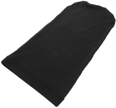 Ipetboom Herren Dreadlock Mütze Lang Weiche Atmungsaktive Haarschlafhaube Multifunktionaler Haarturban für Reisen und Outdoor Einfarbiges Kopftuch mit Langem Schwanz