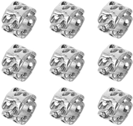 ROMISBABA 20 Stück Retro Haarspiralen aus Zinklegierung in Ethno Stil Goldene Haarschmuck Clips für Kurzes und Glattes Haar Einfach zu Benutzen für Hochzeiten und Partys