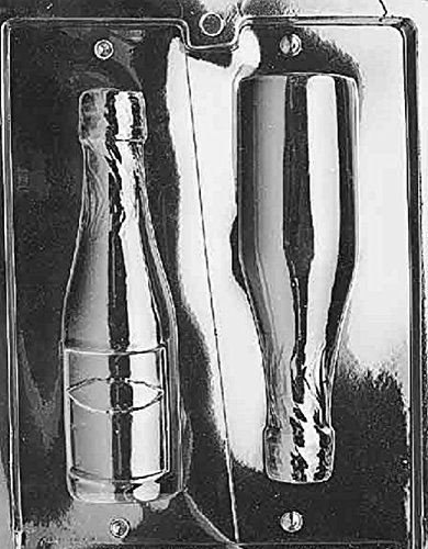 Grandmama's Goodies AO042 Large Champagne Bottle Chocolate Candy Mold