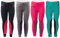 PFIFF Unisex Kinder Pfiff 102603 Kinder Reitleggings Ella Stoff Besatz Mädchenreithose, Blau / Pink 134 Reithose, Blau/Pink, EU