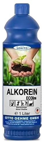 Lorito Alkorein Alkoholreiniger ECOline Boden, 1 Liter Konzentrat, Reiniger für Bodenpflege von Hartböden Keramik, Fliesen, Stein, Kunststoff und Glas