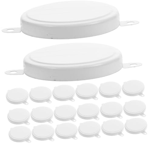 Amosfun 100pcs Oil Drum Cover Seal Caps Jmba Gaskets Plug Covers for Oil Barrel