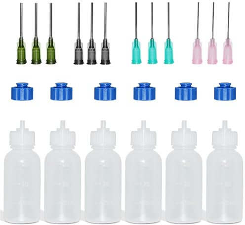 Qsvbeeqj Flacon d'application de précision 30 ml vide pour accessoire de nettoyage d'ordinateur