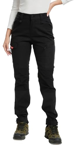 WORK IDEA Damen-Wanderhose, Stretch-Slim Fit, wasserabweisend, geeignet für Outdoor-Aktivitäten