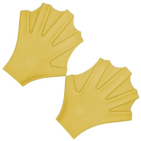 Royas Schwimmflossen, Silikon, Schwimmflossen, Auftriebshilfe für die Hände der Entenpfote zum Tauchen, Schnorcheln, Sportzubehör