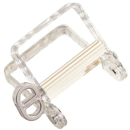 SAFIGLE Exprimidor de Pasta de Dientes Ruedas de Pet Abs white | Apretador para Cosméticos y Lociones, Uso Doméstico, No se Deforma Fácilmente, Precisión Alta