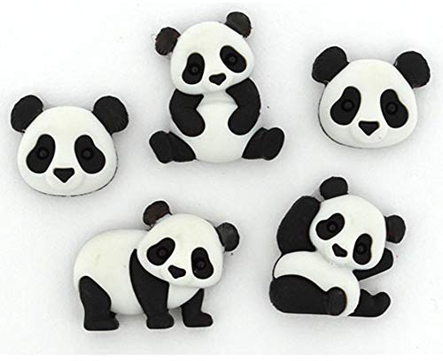 Dress it up Knopf, Panda pile