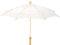 Nikou Lace Umbrella - Handgemachte Spitze Blumen Stickerei Parasol Hochzeit Regenschirm für Braut Baumwolle Mode Holzgriff Dekoration Regenschirm (Farbe : Beige L)