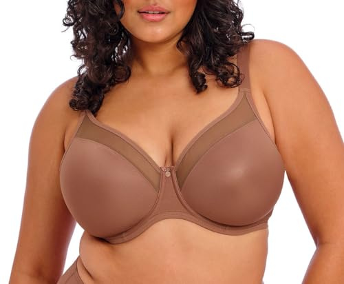 Elomi Women's Geformter Bh mit Glattem Bügel Full Coverage Bra, Opaque, Clove, 44 FF