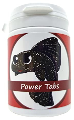 Schmitt Aquaristik Futter-Tabletten 75ml, Power Tabs, Futter für Garnelen, Krebse, Welse und Schnecken